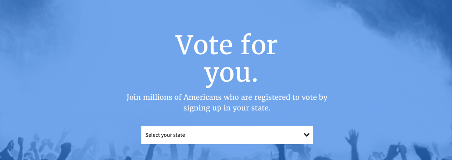 31 estados de Estados Unidos contarán con registro en línea de votantes